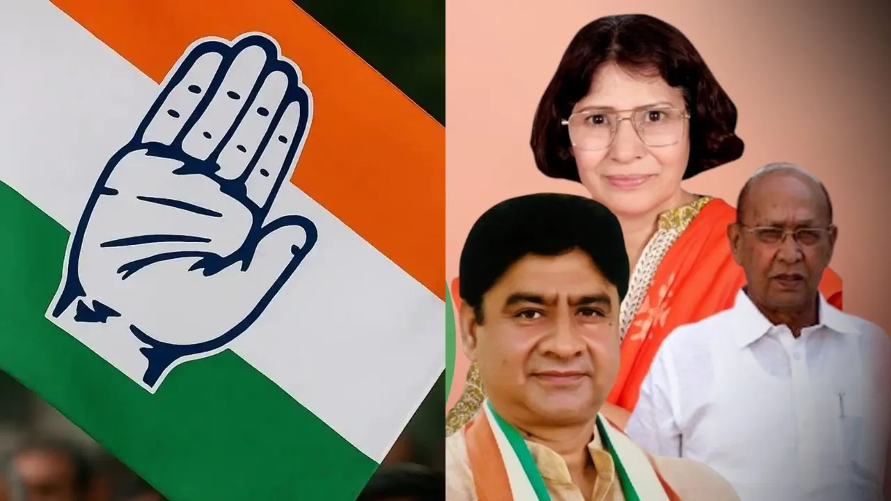 Haryana Congress Dharampal Malik Akram Khan Kailasho Saini