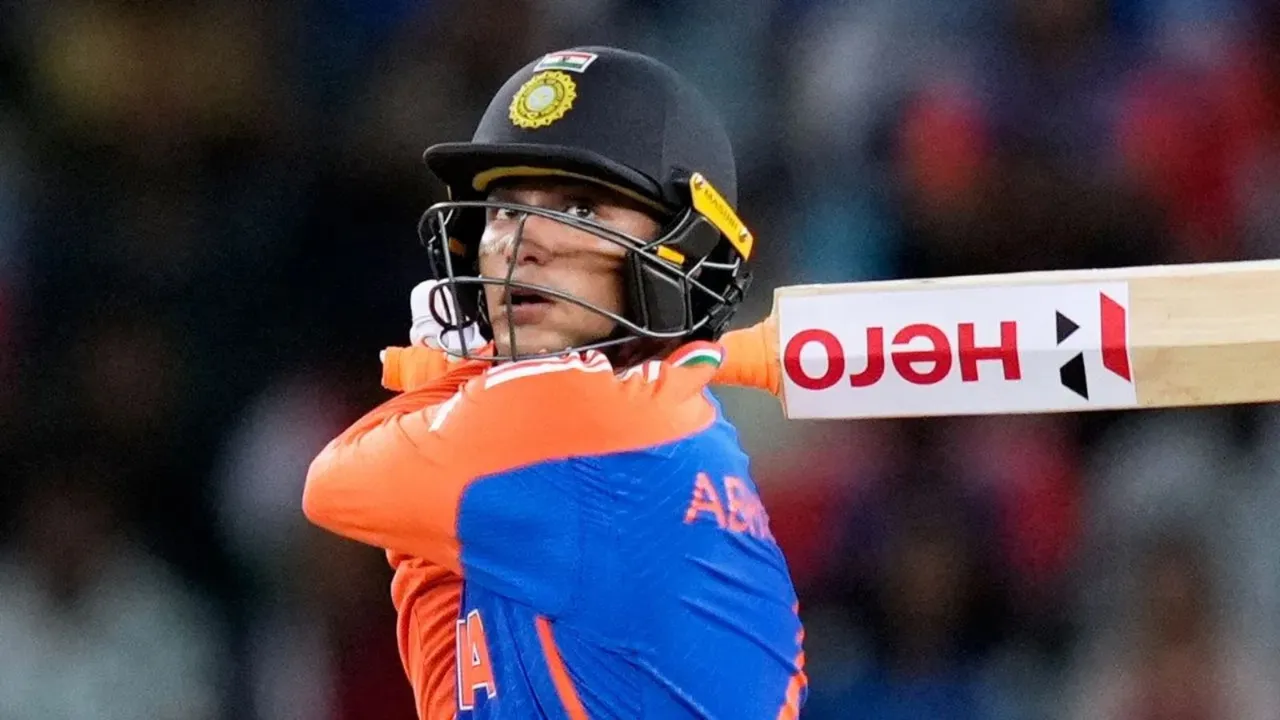 Abhishek Sharma India vs Australia