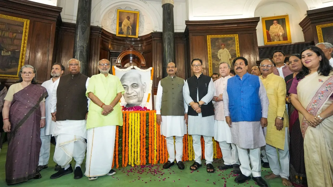 CP Radhakrishnan Sardar Vallabhbhai Patel Rahul Gandhi Congress