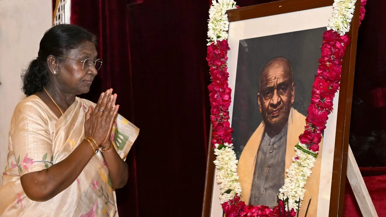 Droupadi Murmu Sardar Vallabhbhai Patel