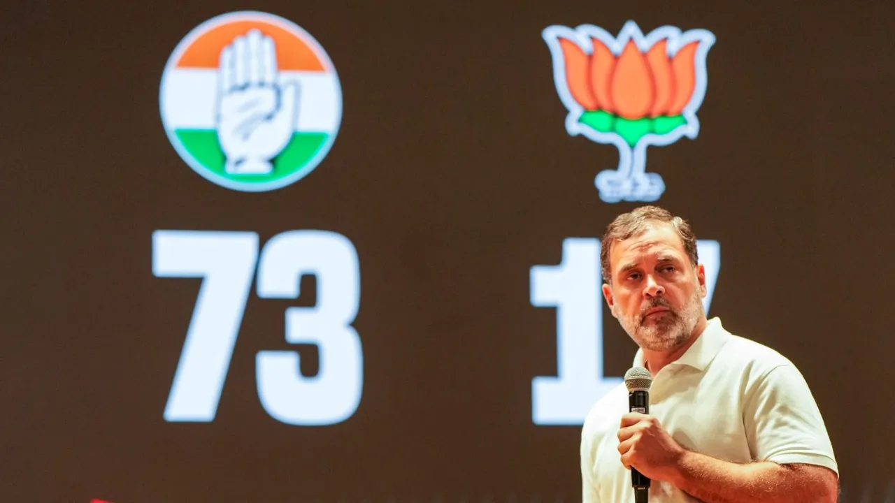 Rahul Gandhi Hydrogen Bomb Vote Chori