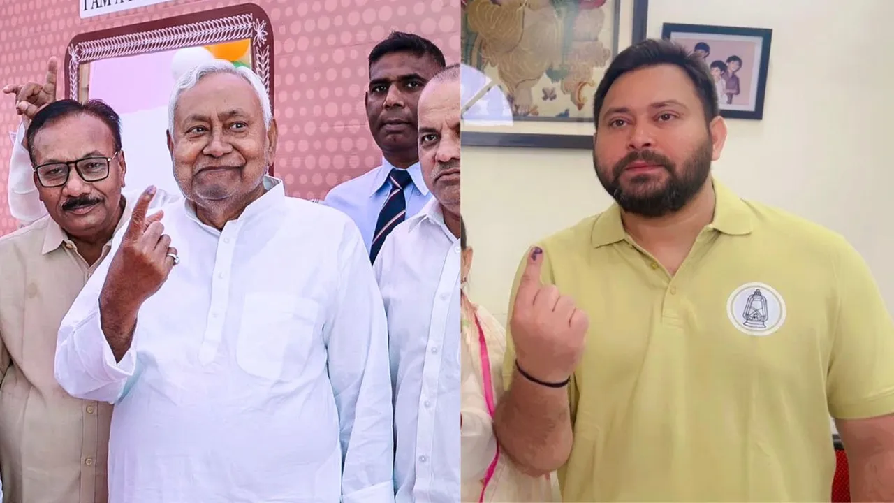 Bihar Elections Nitish Kumar Tejashwi Yadav
