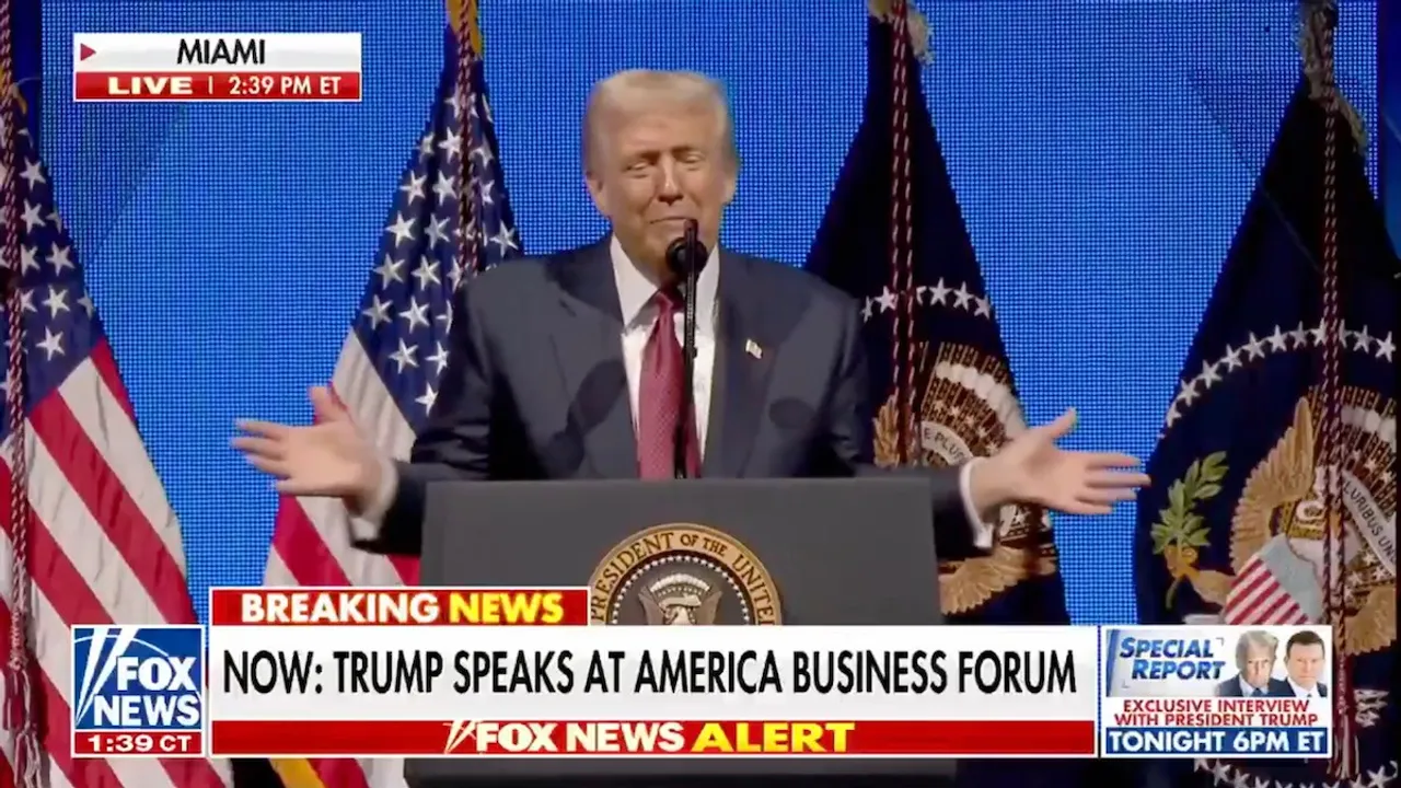 Donald trump mocks mamdani