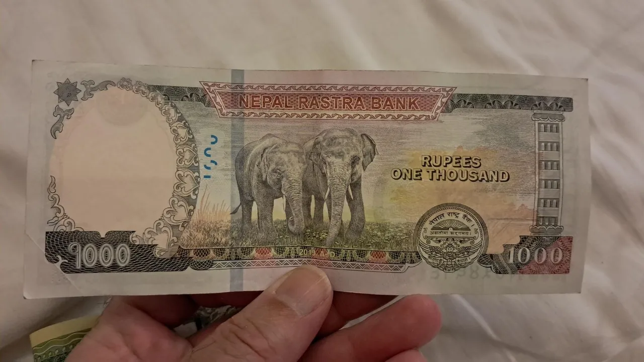 Nepal 1000 Rupees Notes