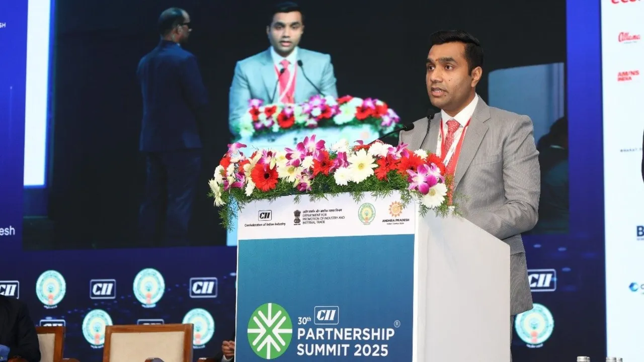 Karan Adani CII Partnership Summit Andhra Pradesh Adani Group