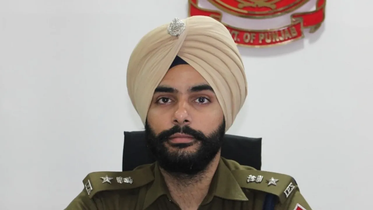 Amritsar (Rural) SSP Maninder Singh