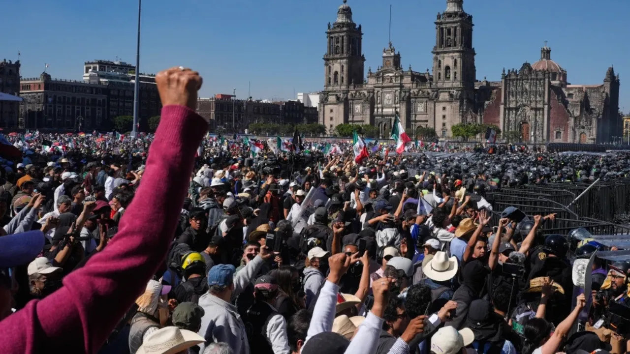 mexico city genz protests