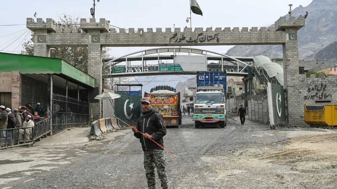 Pakistan Afghanistan Border Torkham Border
