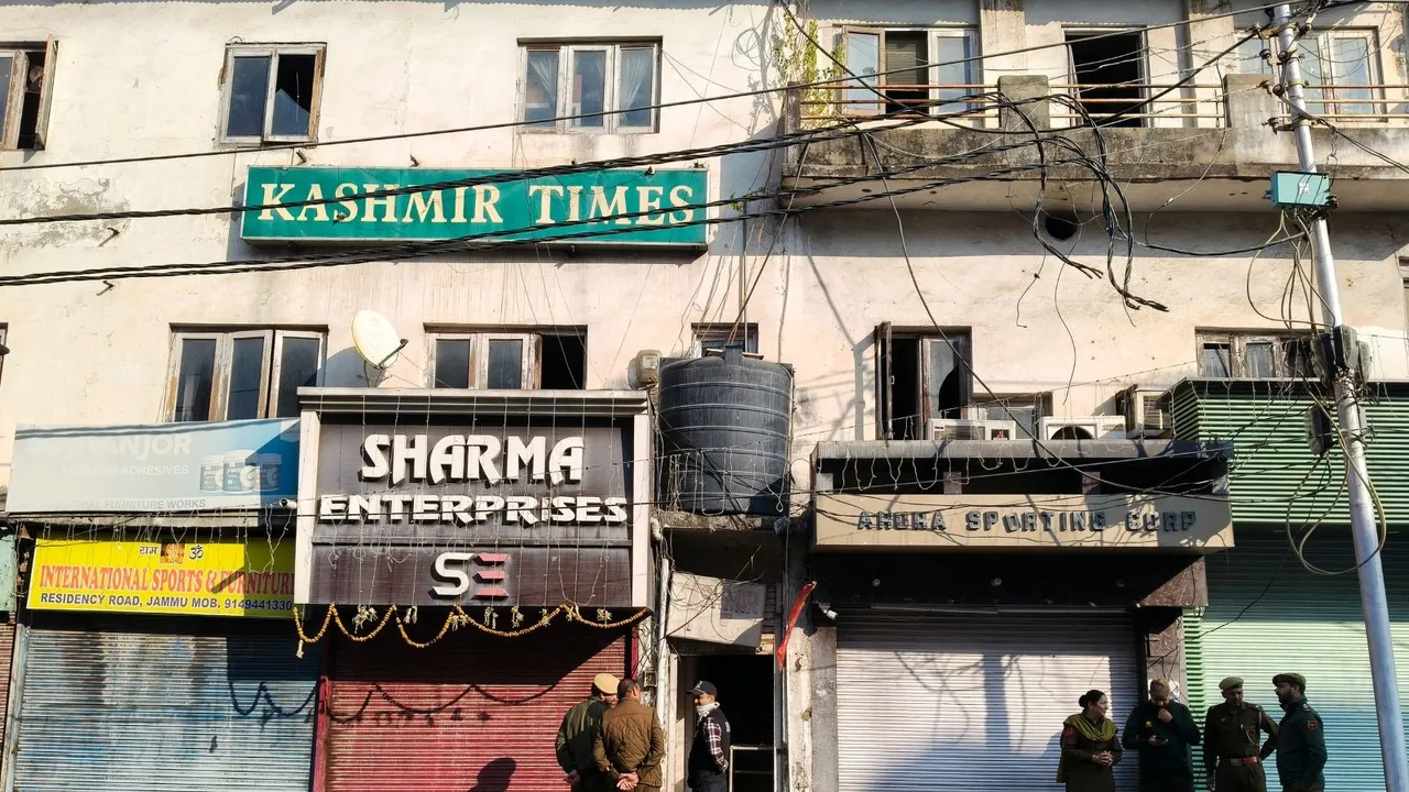 Kashmir Times Raids