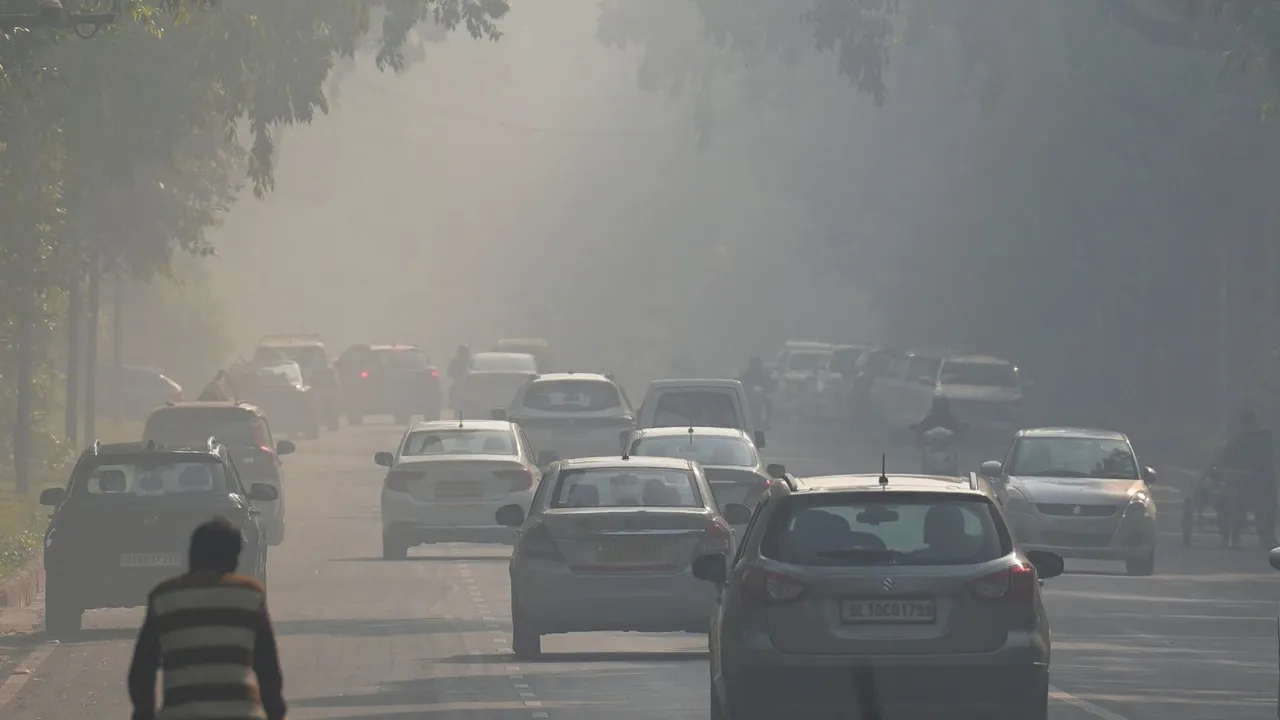 Delhi Pollution Delhi Traffic Air Quality AQI Delhi Winters Delhi Weather