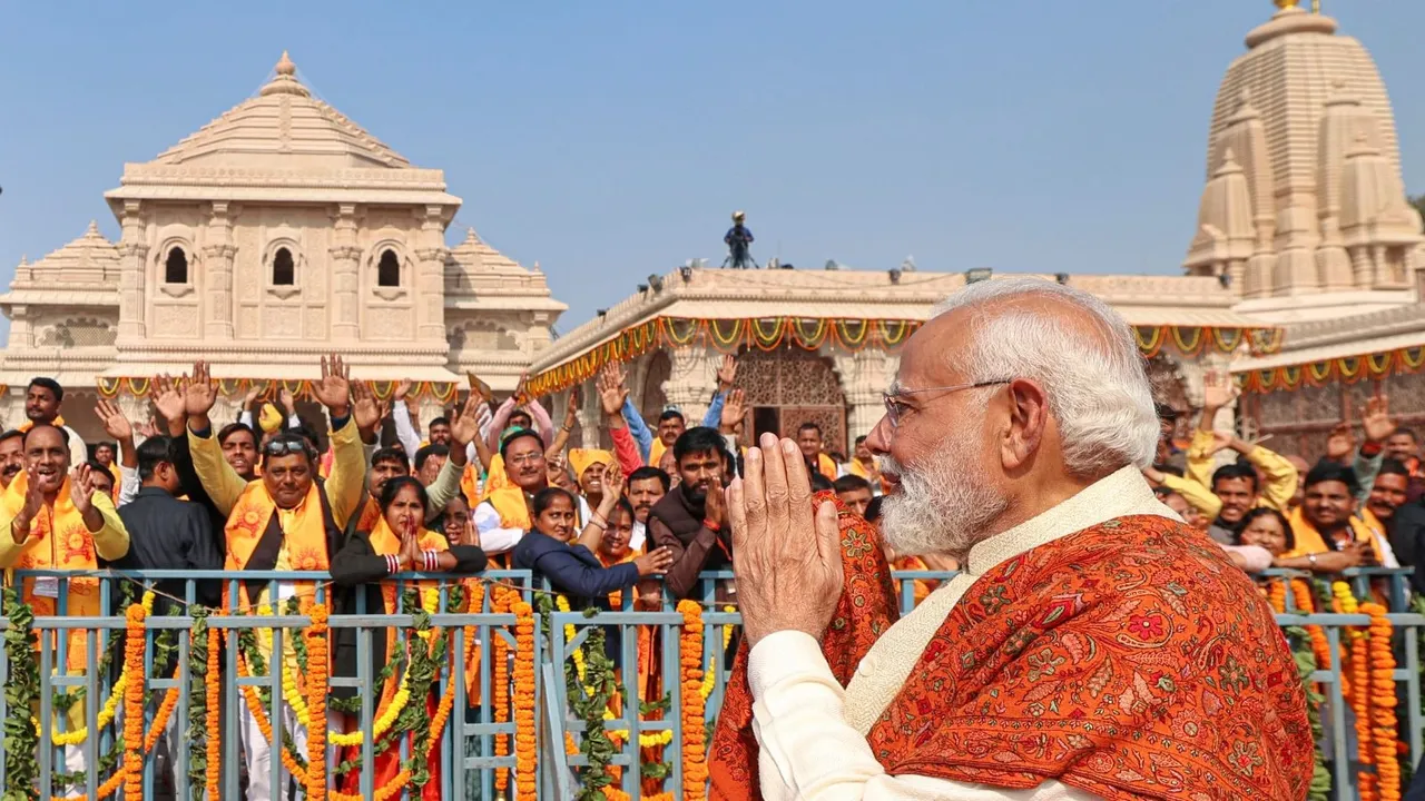 Dhwajarohan ceremony at Ram Temple Narendra Modi