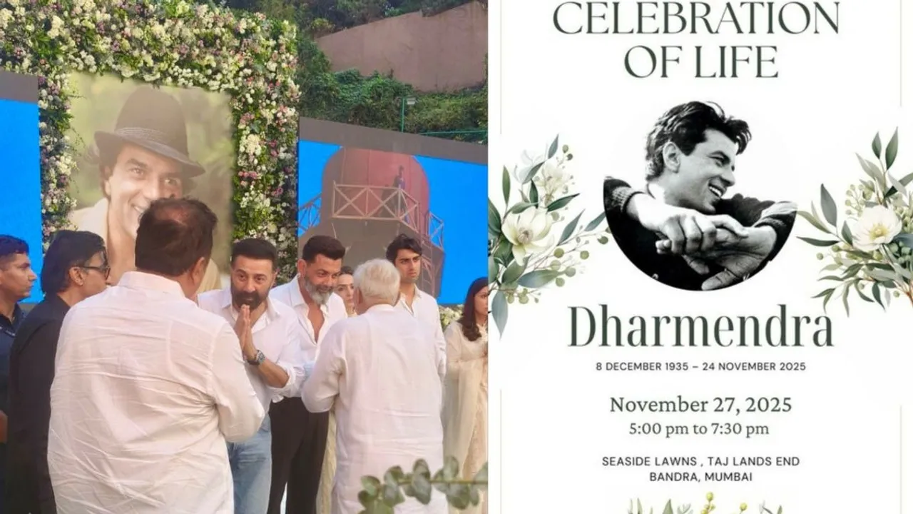 Dharmendra prayer meet