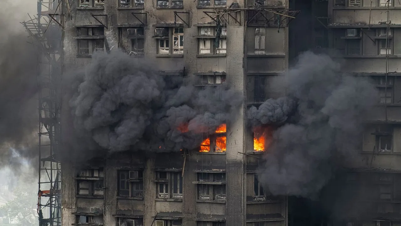 Hong Kong Building Fire