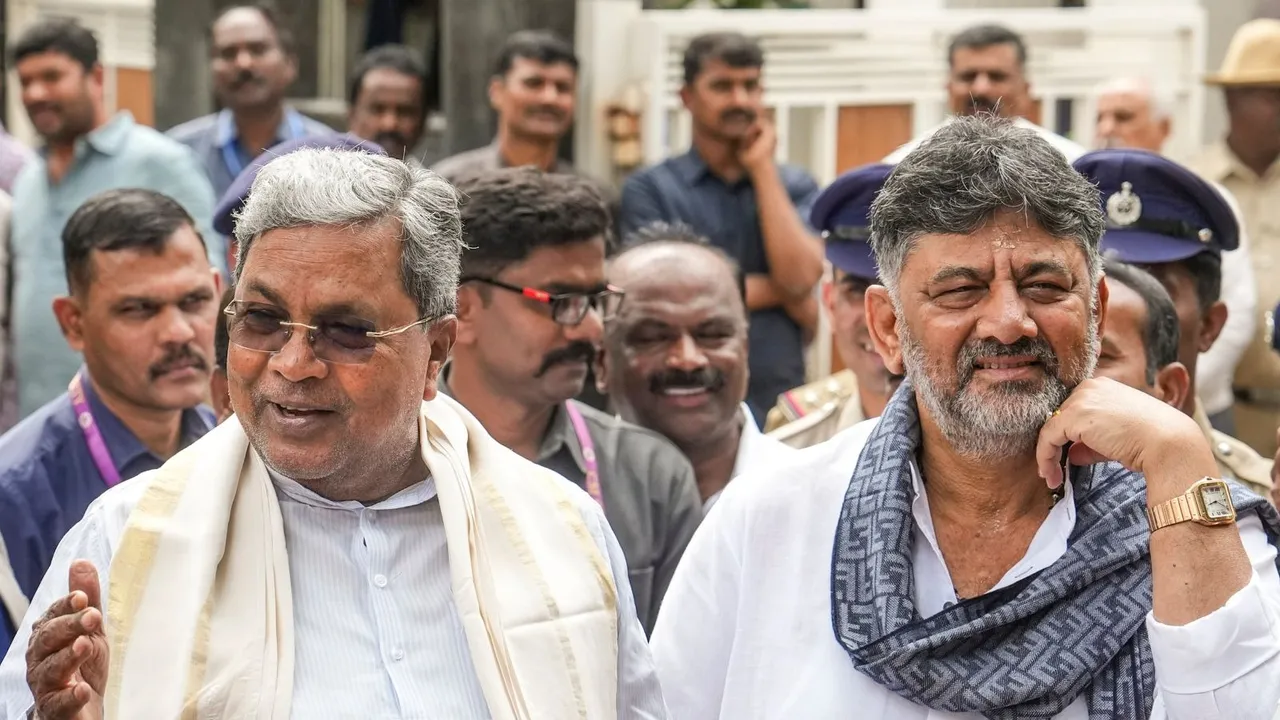 Siddaramaiah D K Shivakumar Karnataka Congress