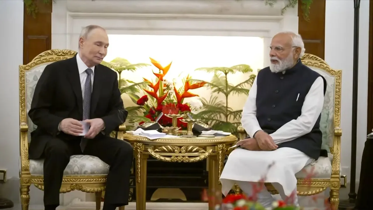 Narendra Modi Vladimir Putin India Russia