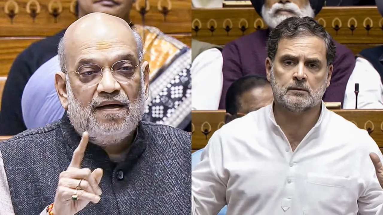 Amit Shah Rahul Gandhi