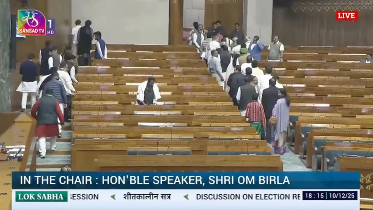 opposition walk out sir debate