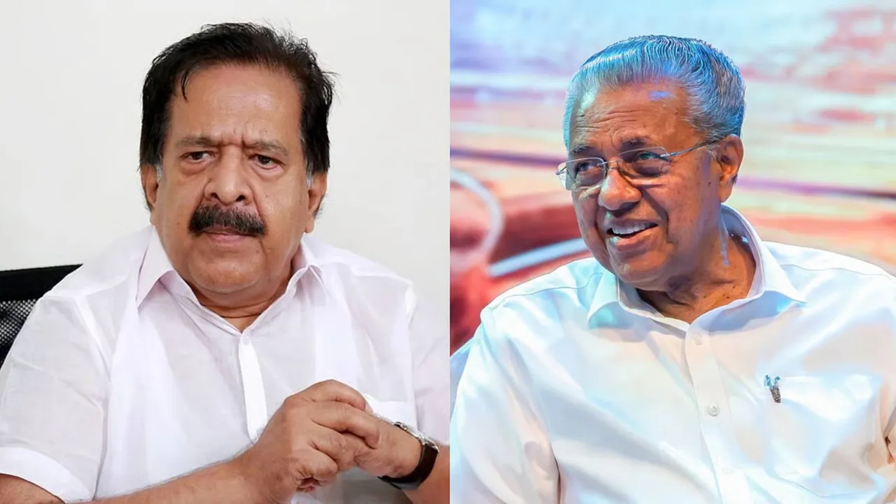 Pinarayi Vijayan Ramesh Chennithala