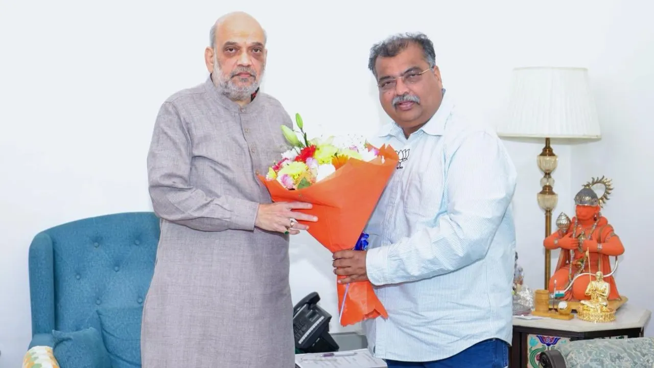 Ravindra Chavan Amit Shah