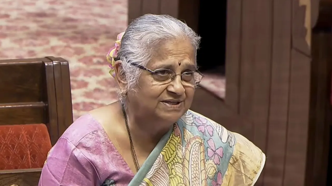 Sudha Murty in Rajya Sabha