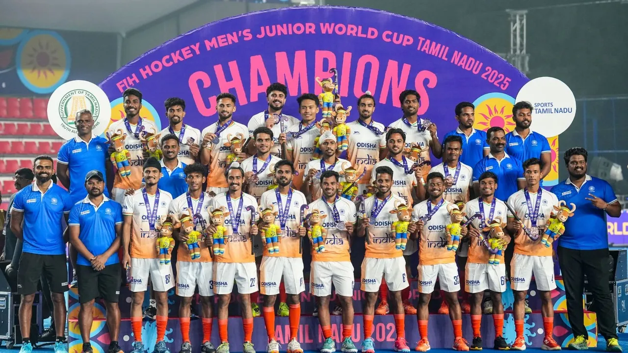 Indian Junior Mens Hockey Team FIH Junior Mens World Cup 2025