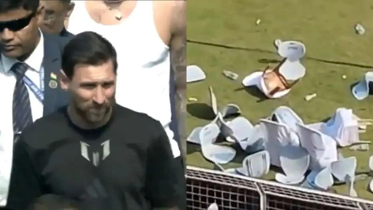 Lionel Messi GOAT India Tour Salt Lake Stadium Kolkata