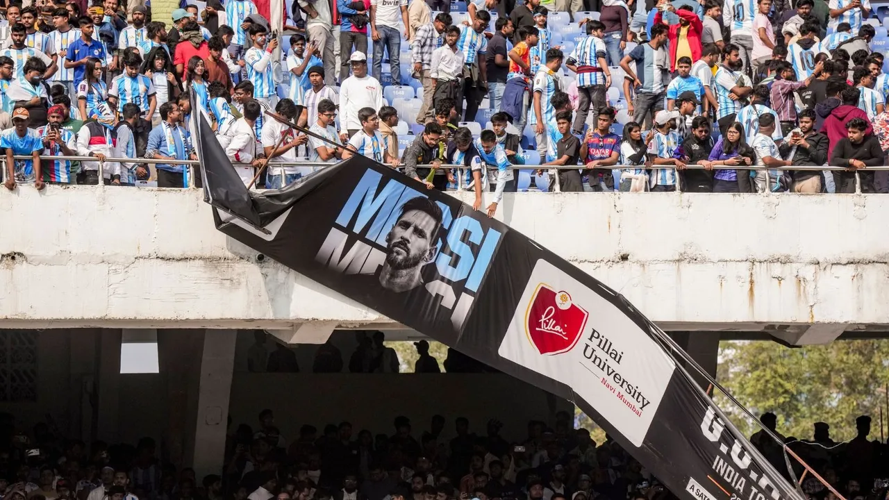 Messi GOAT India Tour Salt Lake Stadium Kolkata
