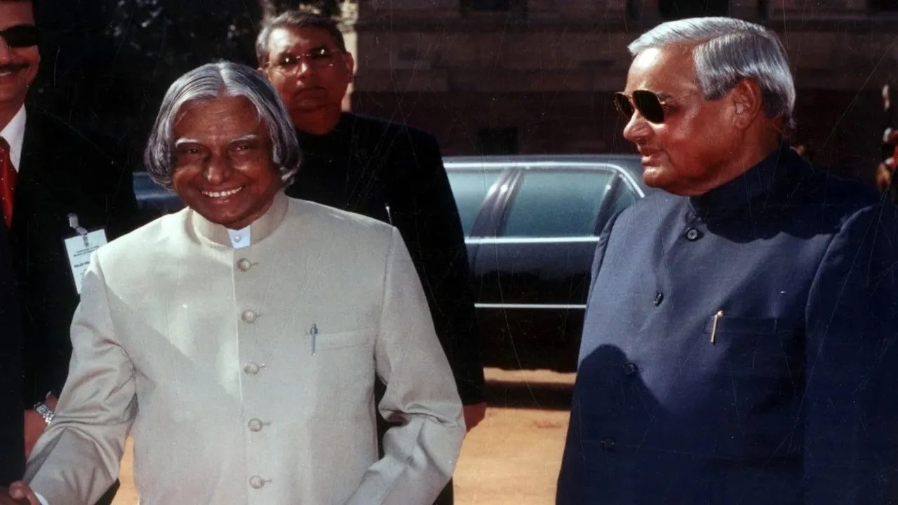 APJ Abdul Kalam Atal Bihari Vajpayee