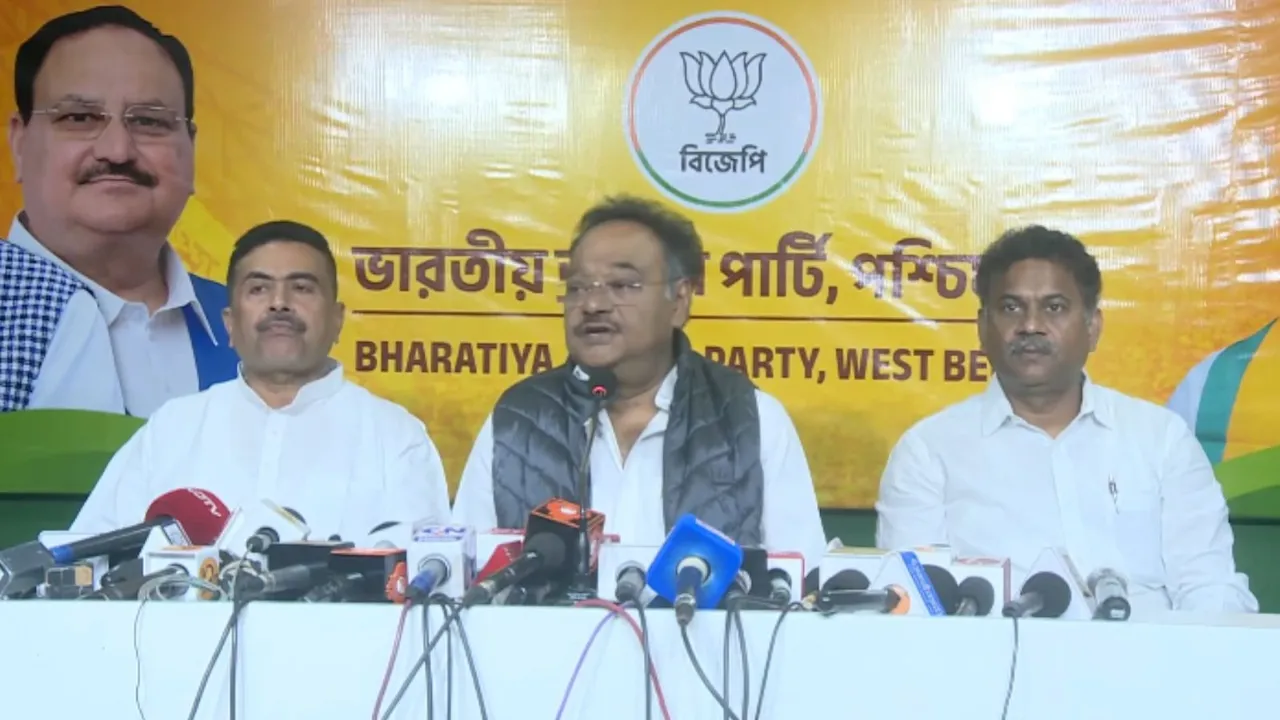 Samik Bhattacharya Suvendu Adhikari