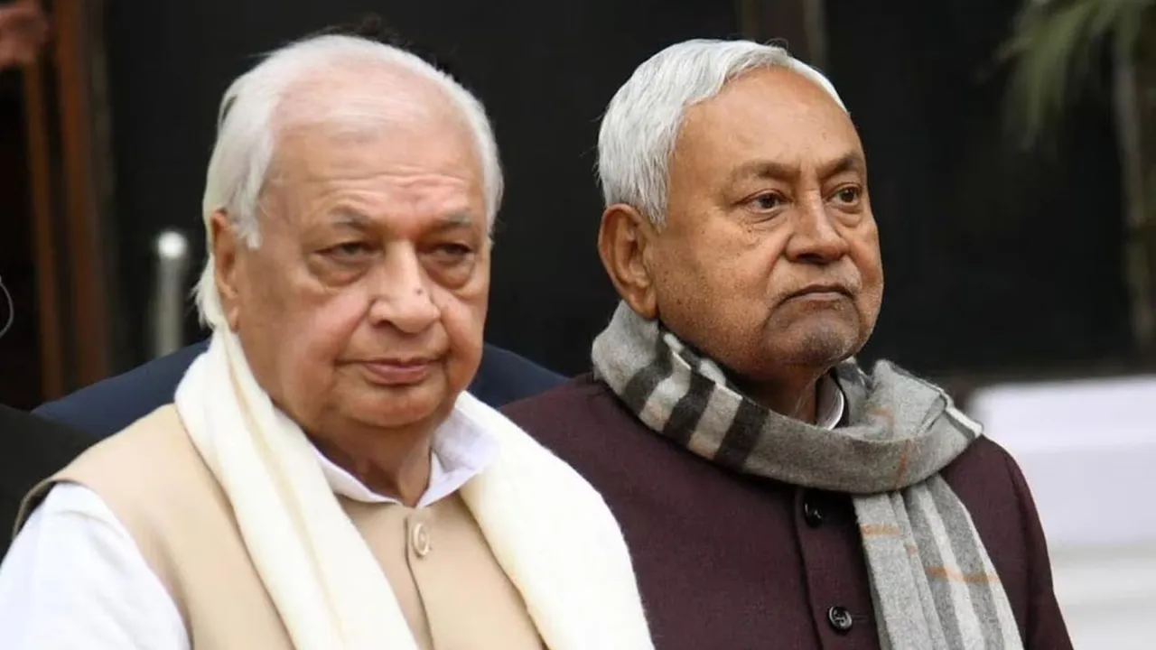Arif Mohammad Khan Nitish Kumar