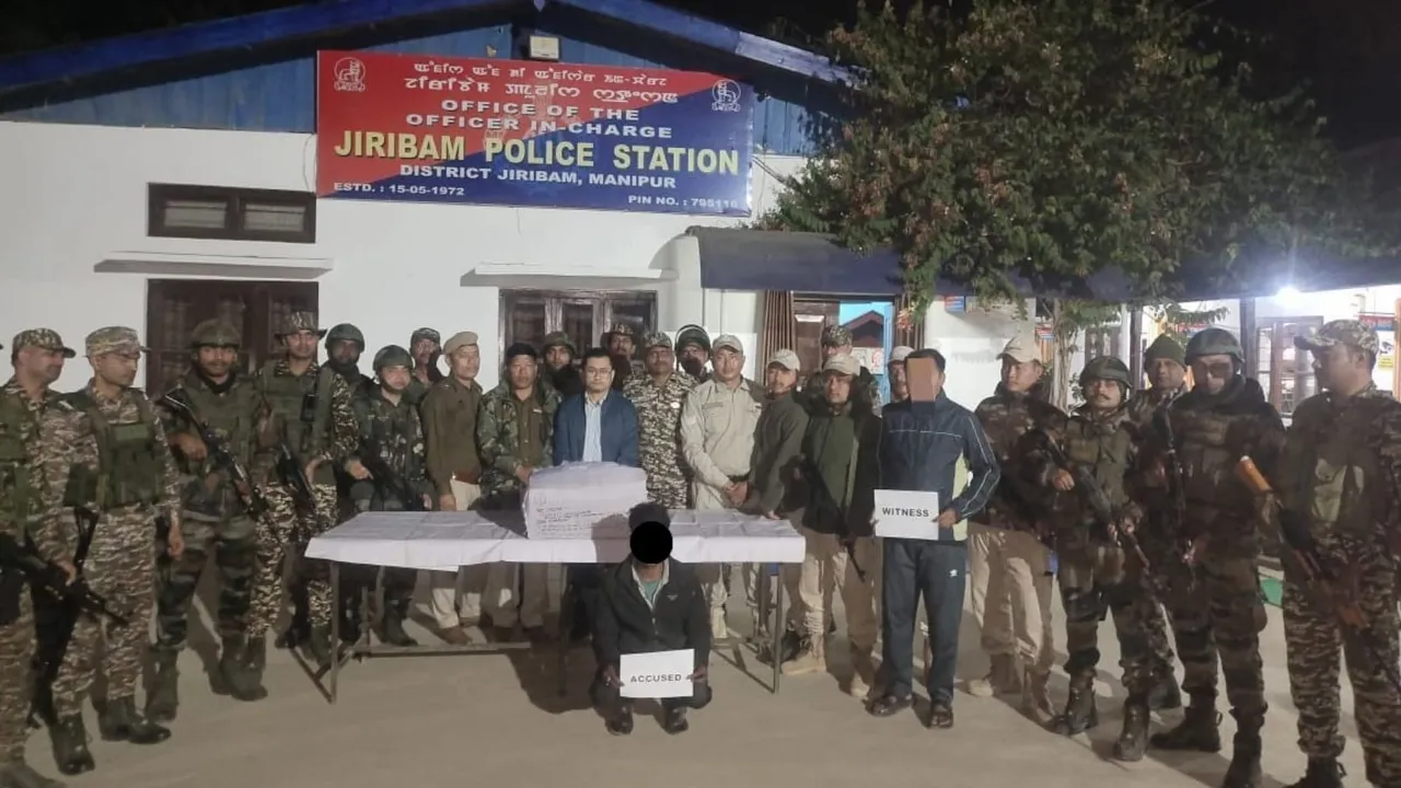 Manipur Yaba Tablets Seizure Jiribam