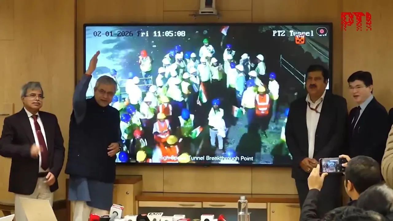 Ashwini Vaishnaw Bullet Train Palghar