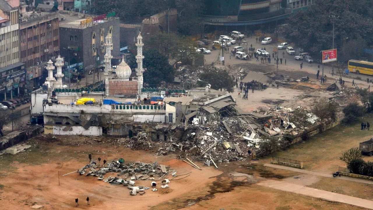 Delhi Demolition Drive Turkman Gate