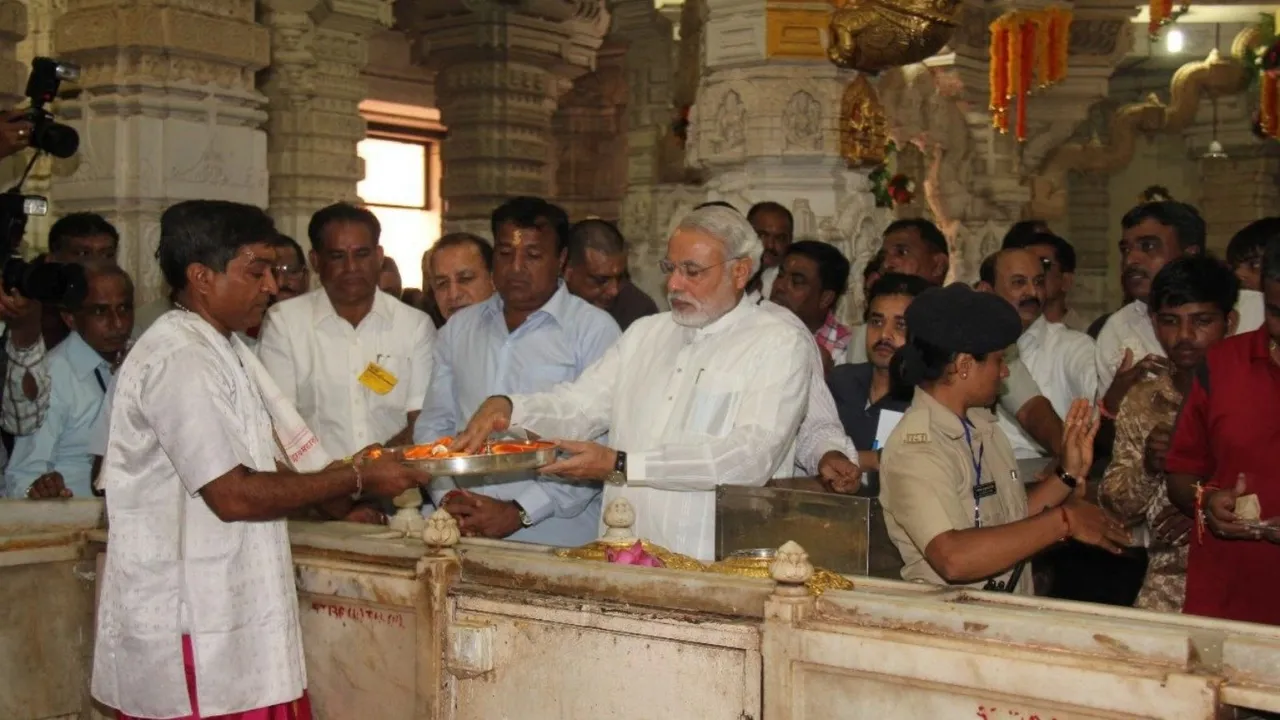 Narendra Modi Somnath Temple
