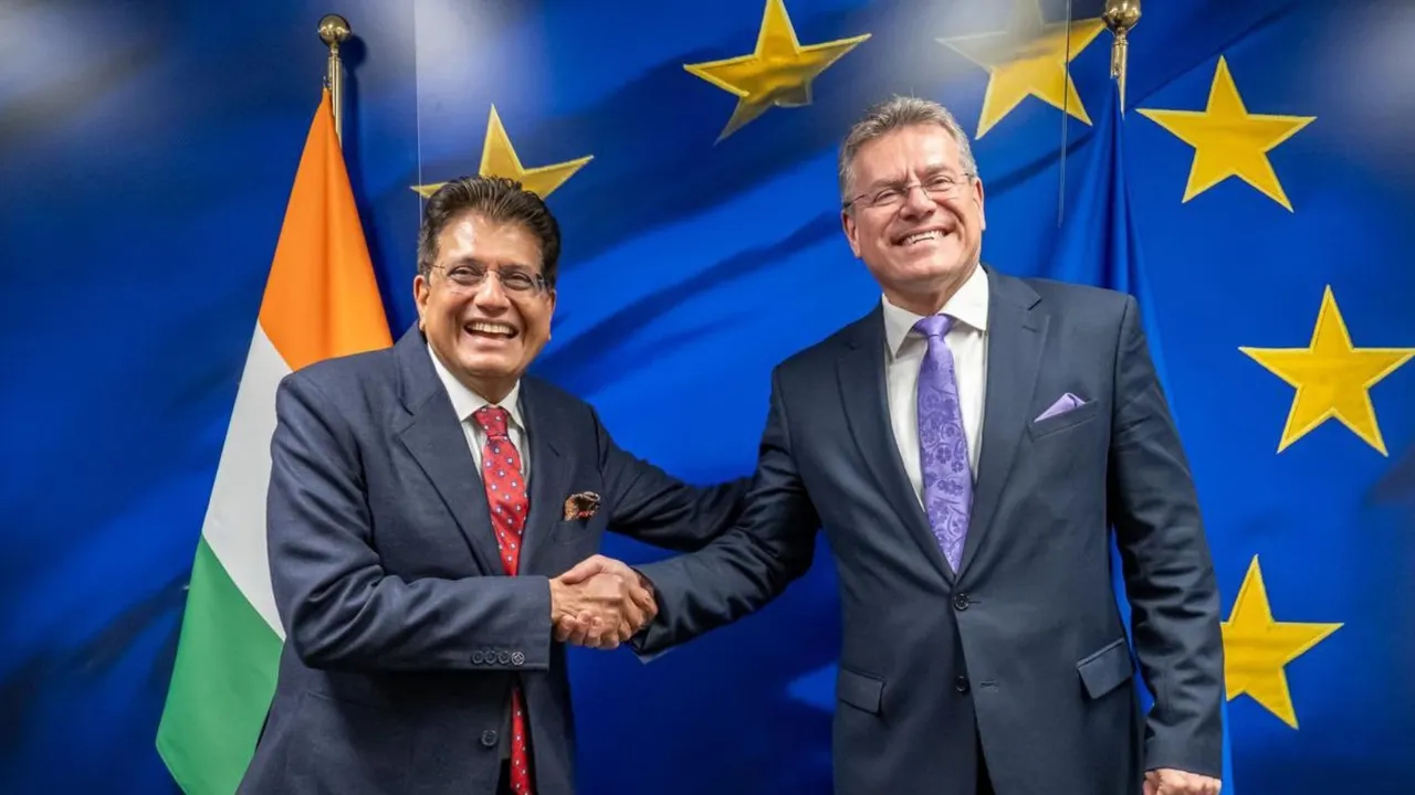Piyush Goyal Maros Sefcovic