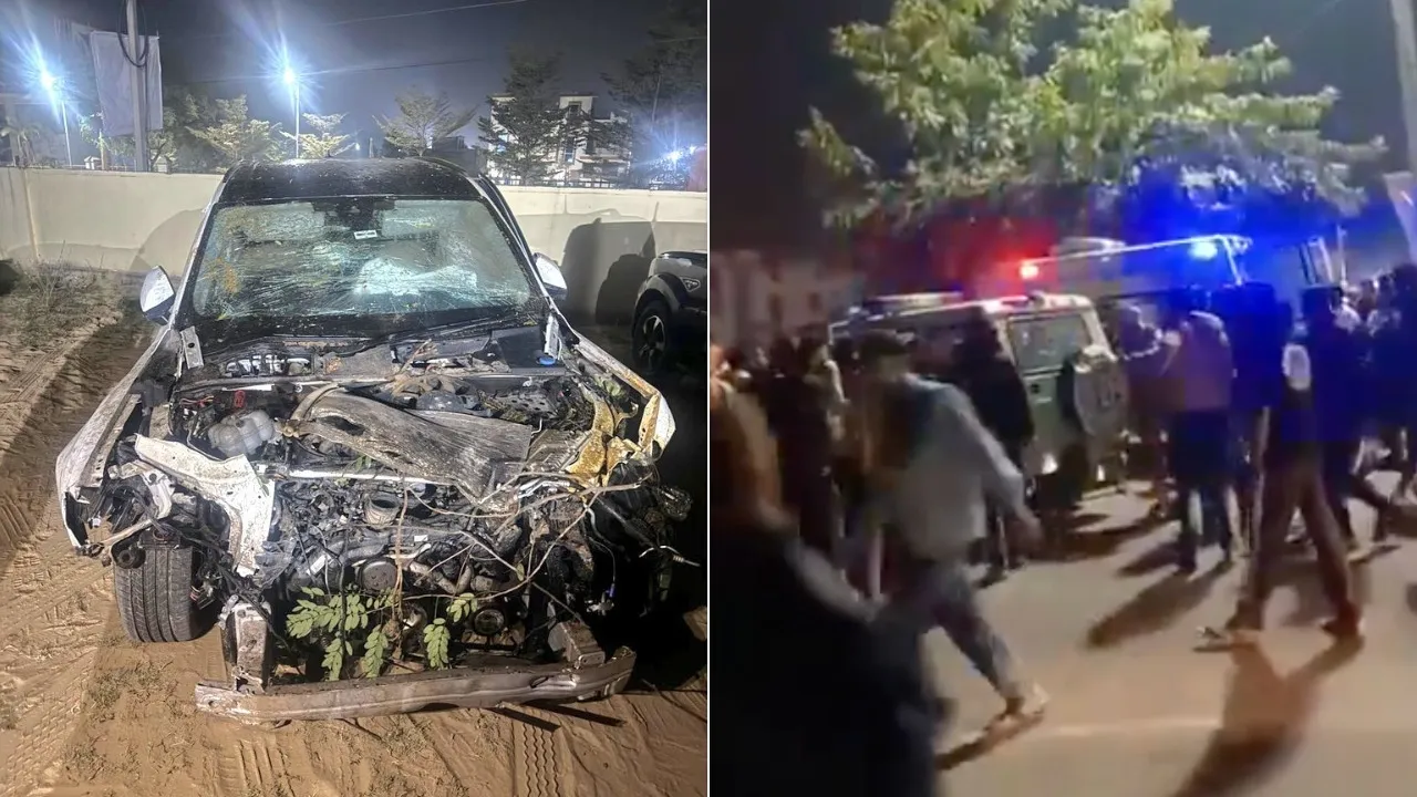 jaipur audi accident