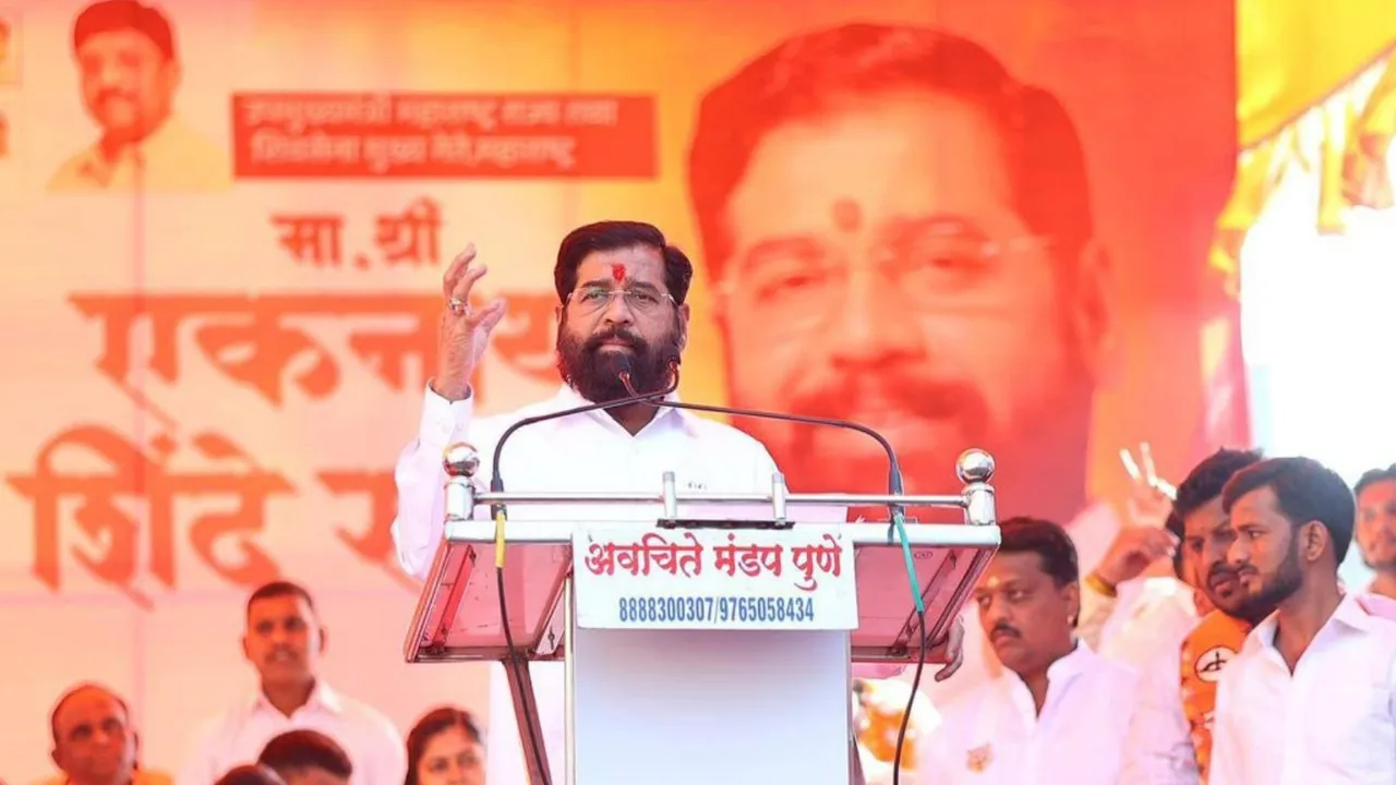 Eknath Shinde Shiv Sena in Pune Elections