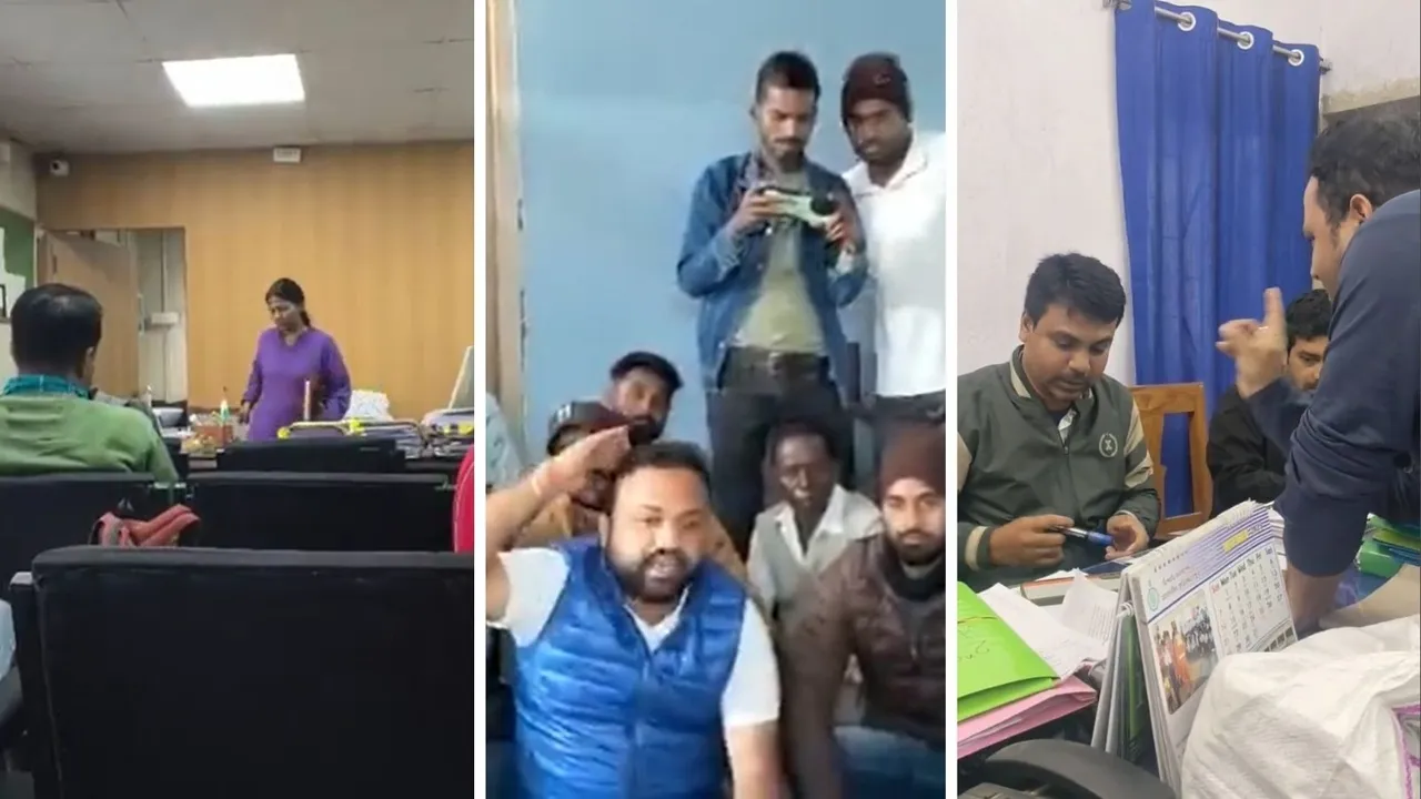 Bengal SIR Hearings BJP Protest