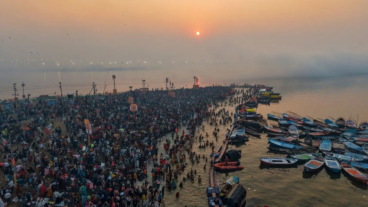 Magh Mela Ganga Sangam Prayagraj Makar Sankranti