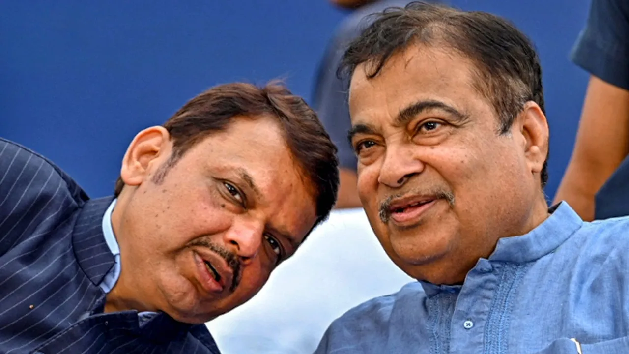 Nitin Gadkari Devendra Fadnavis