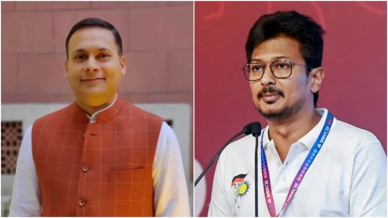 Amit Malviya Udhayanidhi Stalin