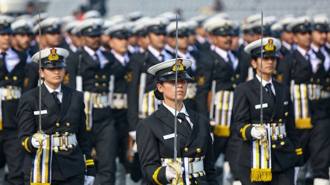 Indian Coast Guards Rehersals for Republic Day