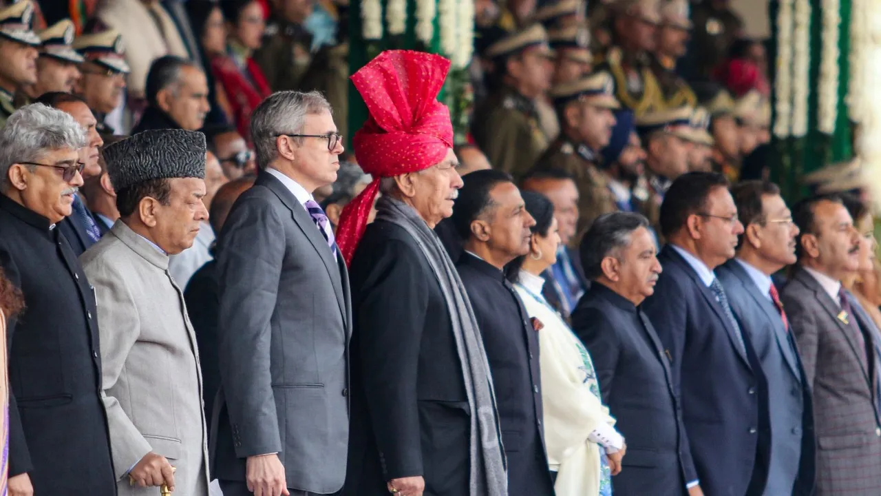 Jammu And Kashmir Republic Day Omar Abdullah