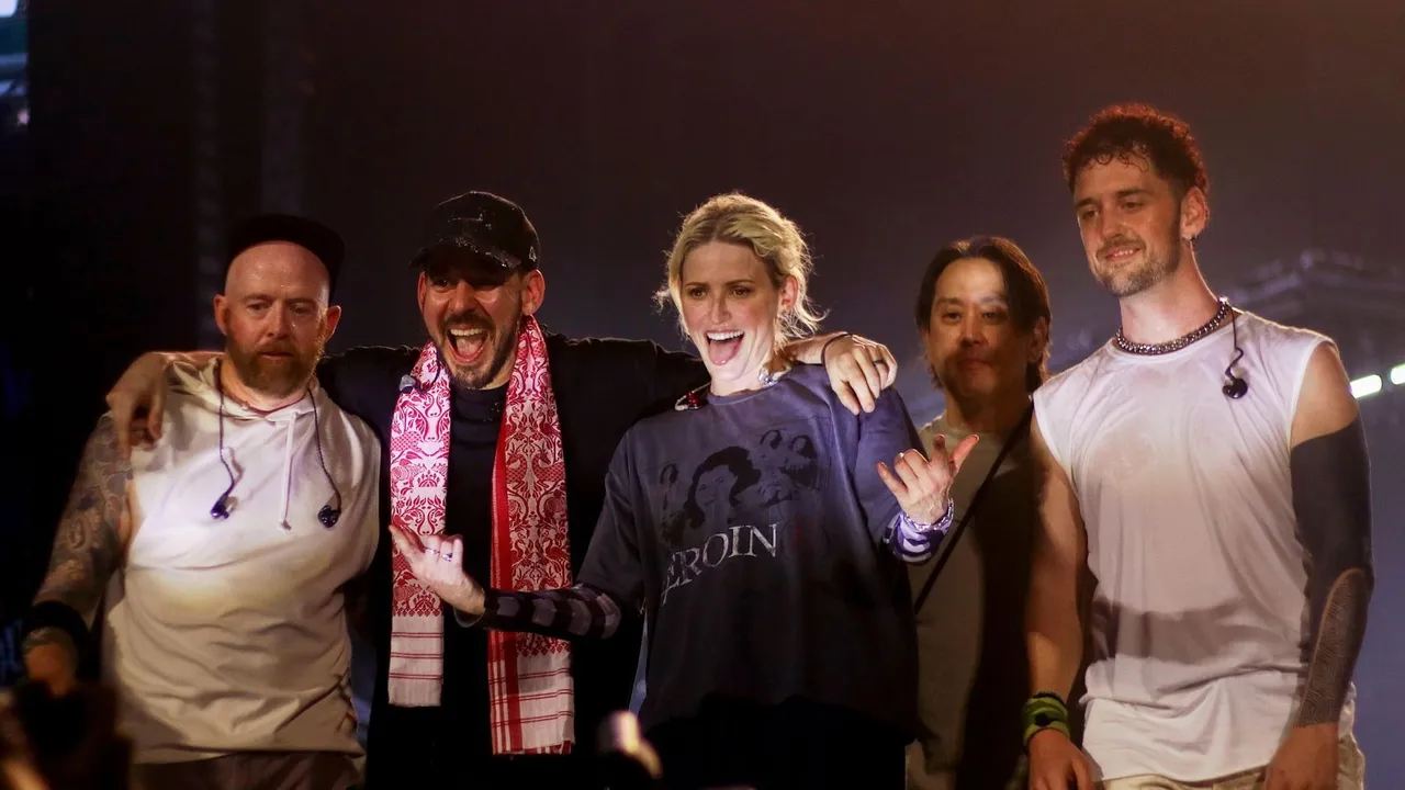 Linkin Park at Lollapalooza India in Mumbai