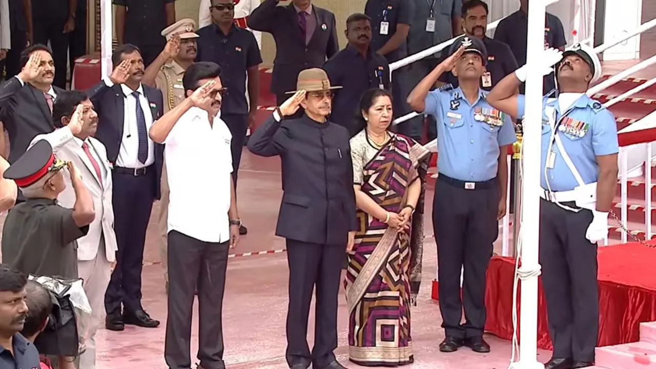 R N Ravi Republic Day Tamil Nadu M K Stalin