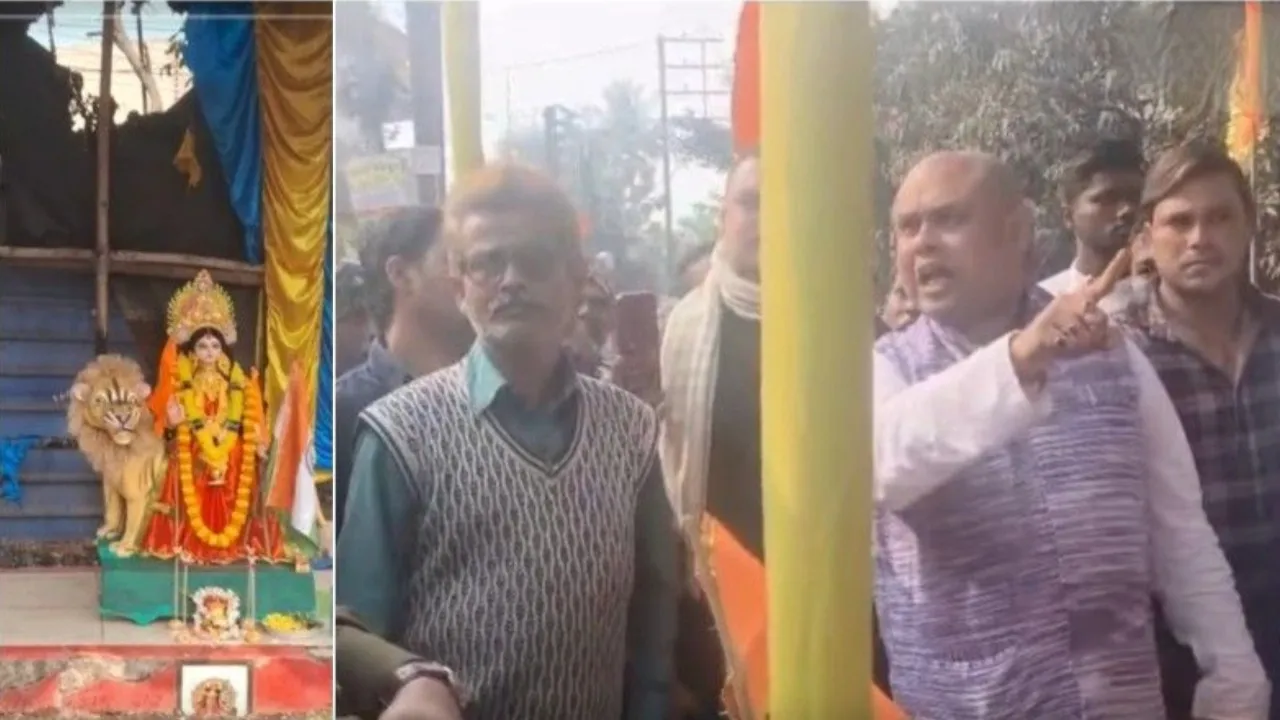 Khardah Bharat Mata pandal