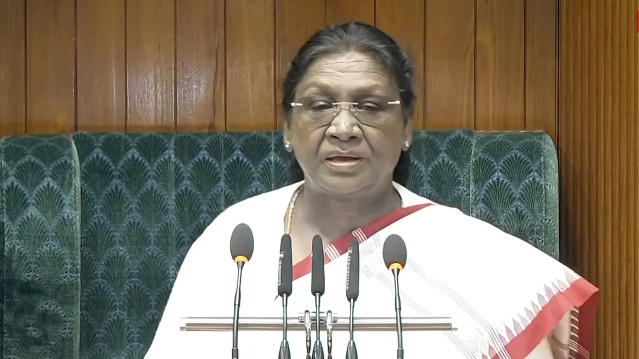 Droupadi Murmu Parliament Speech