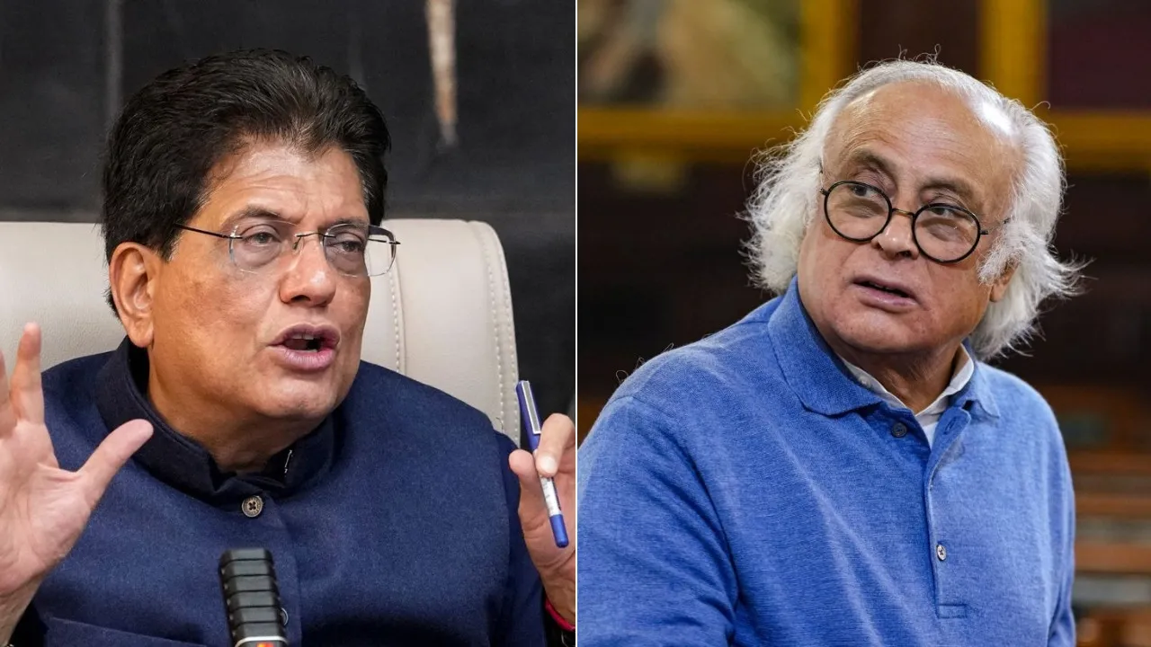 Piyush Goyal Jairam Ramesh