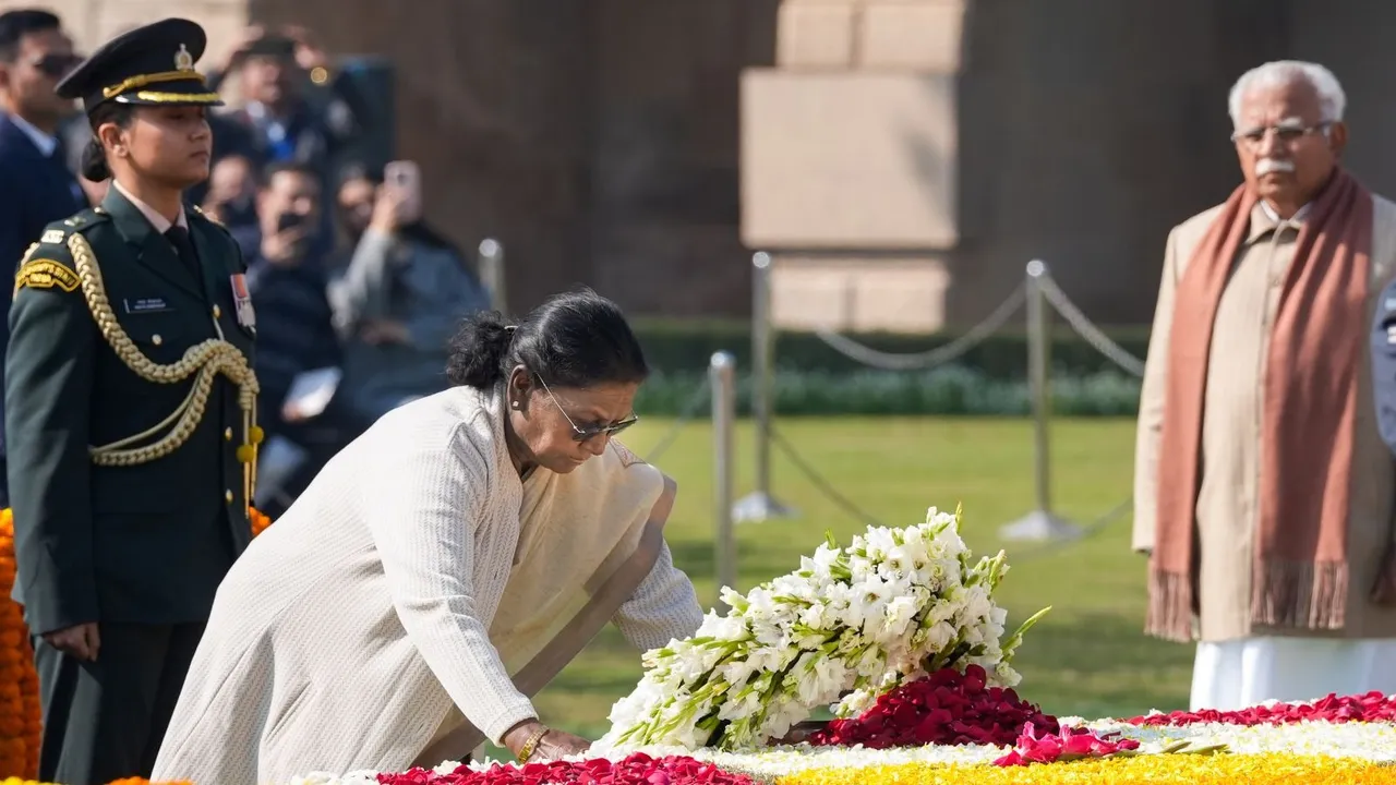 Droupadi Murmu Mahatma Gandhi