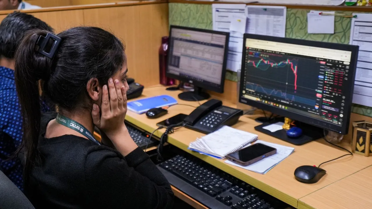 Share Market Crash Stock Market Crash Sensex Nifty Trading